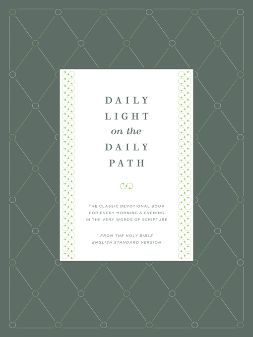Cover image for Daily Light on the Daily Path (From the Holy Bible, English Standard Version)